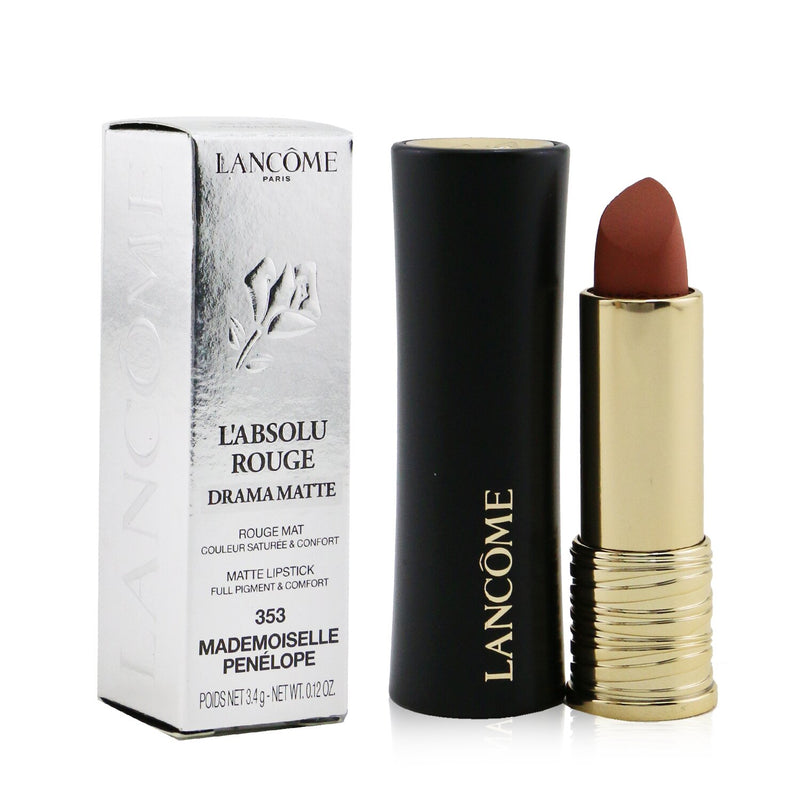 Lancome L'Absolu Rouge Drama Matte Lipstick - # 353 Mademoiselle Penelope  3.4g/0.12oz