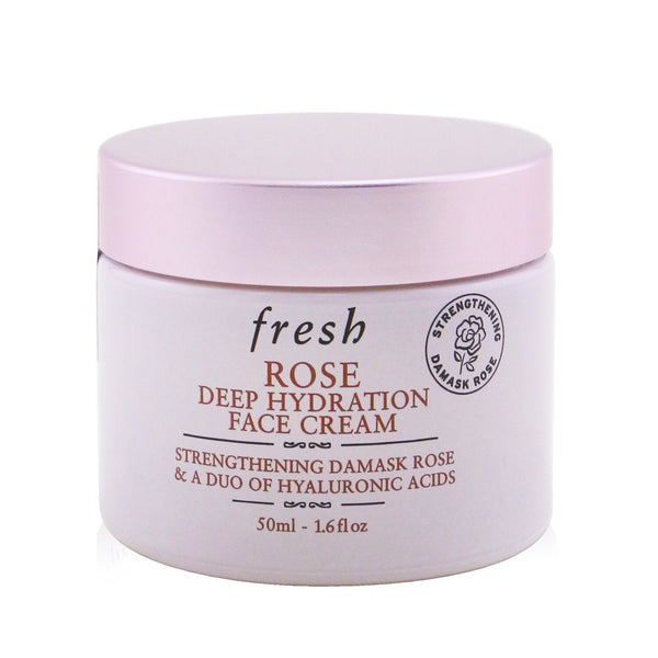 Fresh Rose Deep Hydration Face Cream - Normal to Dry Skin Types (Box Slightly Damaged)  50ml/1.6oz