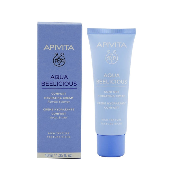 Apivita Aqua Beelicious Comfort Hydrating Cream - Rich Texture (Exp. Date: 10/2022)  40ml/1.35oz