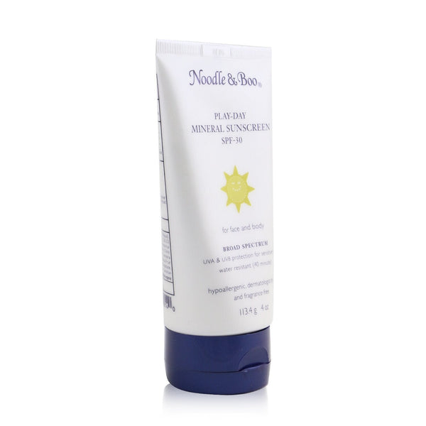 Noodle & Boo Play-Day Mineral Sunscreen SPF-30 - For Face & Body (Exp. Date 06/2022)  113.4g/4oz