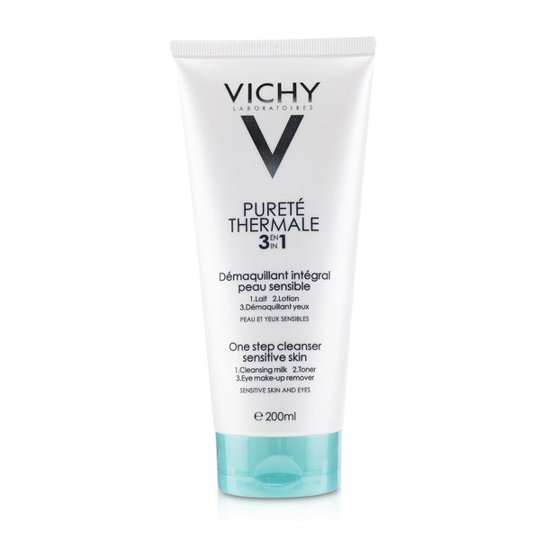 Vichy Purete Thermale 3 In 1 One Step Cleanser (For Sensitive Skin) (Exp. Date 09/2022)  200ml/6.76oz
