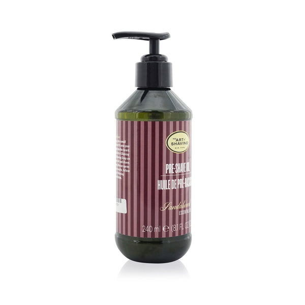 The Art Of Shaving Pre Shave Oil - Sandalwood Essential Oil (With Pump) (Unboxed)  240ml/8.1oz