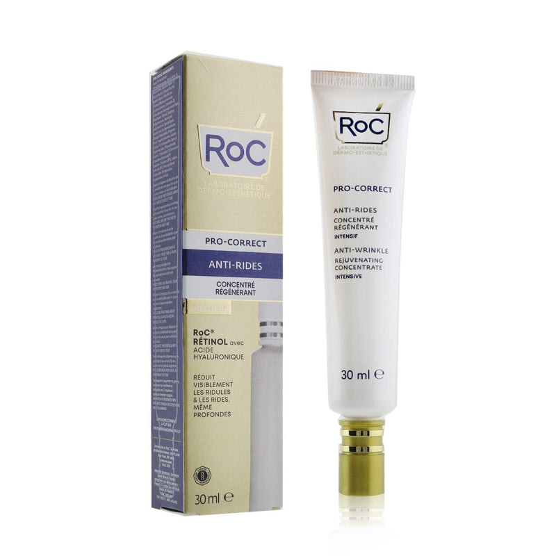 ROC Pro-Correct Ant-Wrinkle Rejuvenating Intensive Concentrate - RoC Retinol With Hyaluronic Acid (Exp. Date 09/2022)  30ml/1oz