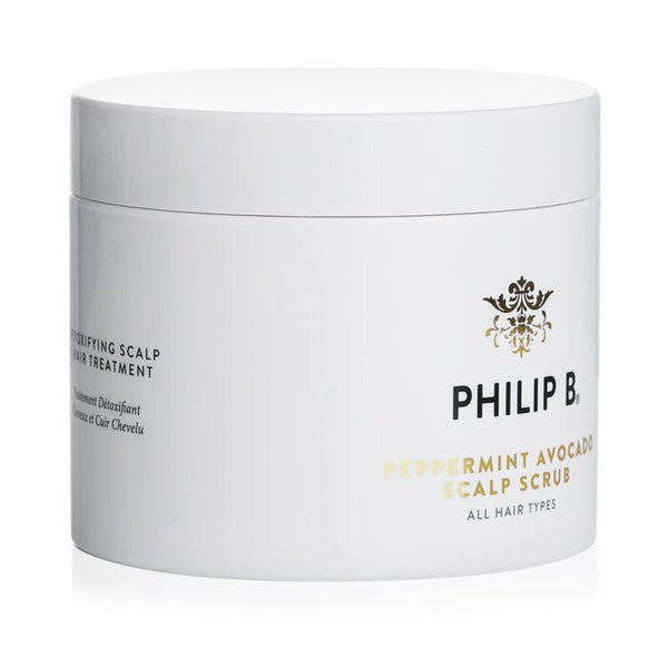 Philip B Peppermint Avocado Scalp Scrub - All Hair Types 236ml/8oz
