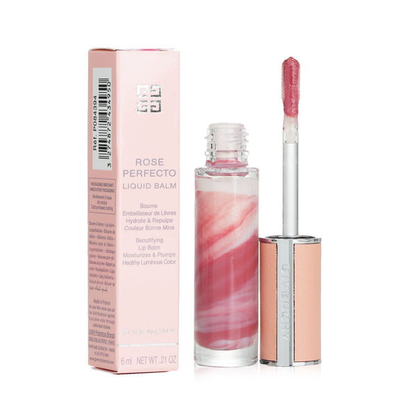 Givenchy Rose Perfecto Liquid Lip Balm - # 210 Pink Nude  6ml/0.21oz