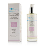 The Organic Pharmacy Rose & Chamomile Cleansing Milk - For Sensitive Skin (Exp. Date 10/2022)  100ml/3.3oz