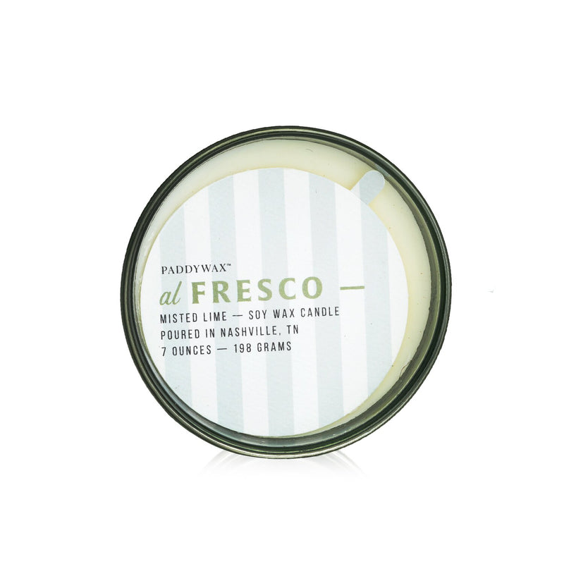 Paddywax Al Fresco Candle - Misted Lime  198g/7oz