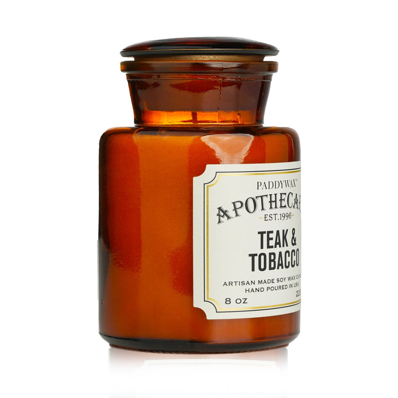 Paddywax Apothecary Candle - Teak & Tobacco  226g/8oz