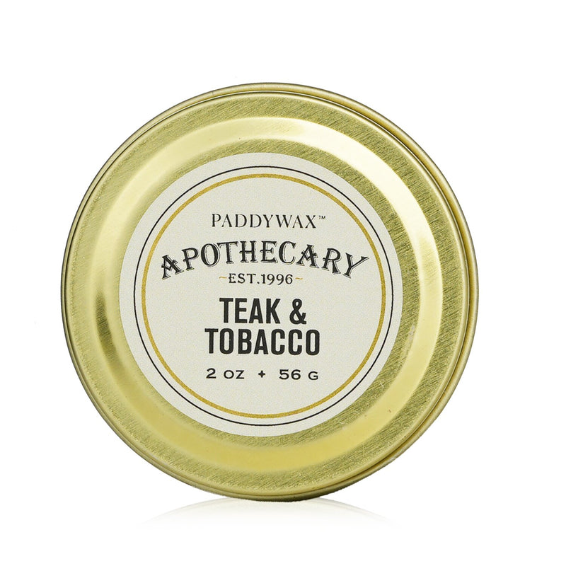 Paddywax Apothecary Candle - Teak & Tobacco  226g/8oz