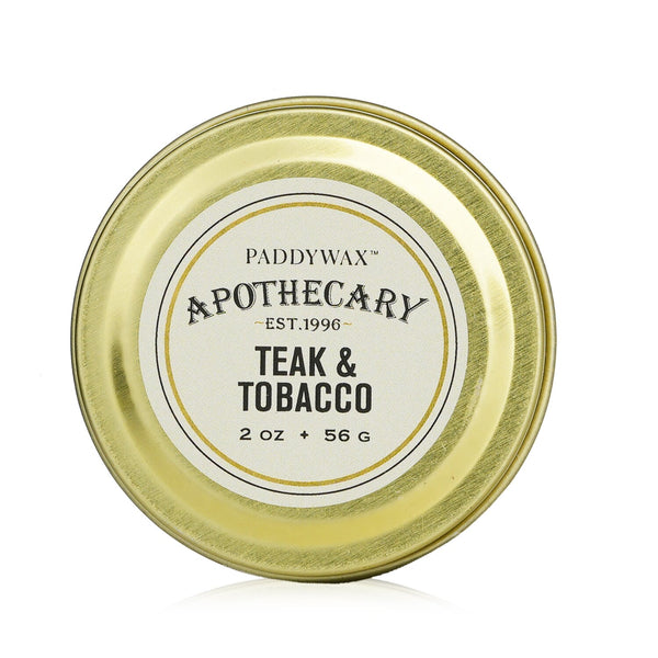 Paddywax Apothecary Candle - Teak & Tobacco  56g/2oz