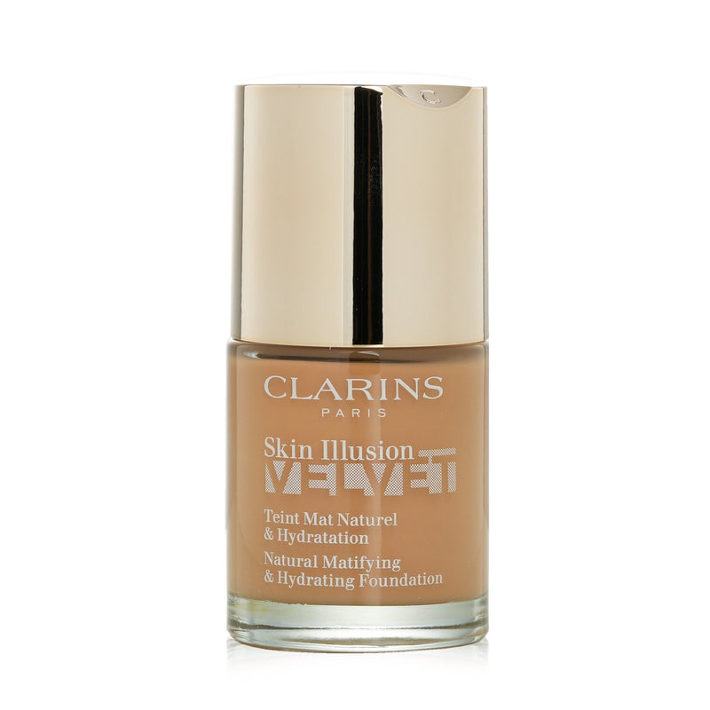 Clarins Skin Illusion Velvet Natural Matifying & Hydrating Foundation - # 108.5W Cashew  30ml/1oz