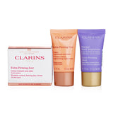Clarins Extra Firming Set :Day Cream 50ml + Night Cream 15ml + Mask 15ml  3pcs