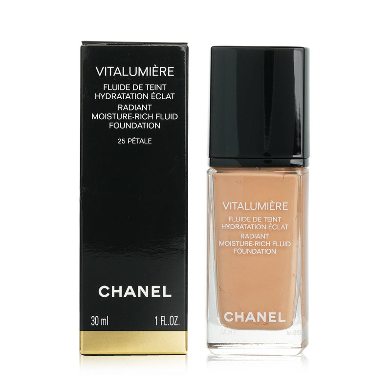 Chanel Vitalumiere Radiant Moisture Rich Fluid Foundation - #25
