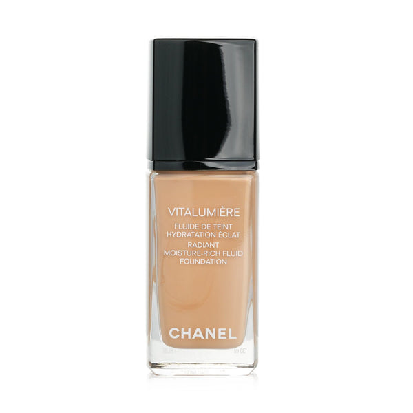 Chanel Vitalumiere Radiant Moisture Rich Fluid Foundation - #30 Cendre  30ml/1oz
