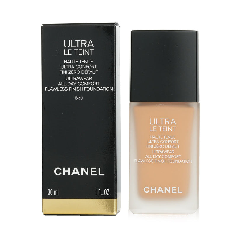 Chanel Ultra Le Teint Ultrawear All Day Comfort Flawless Finish Foundation  - # B10 30ml/1oz – Fresh Beauty Co. USA