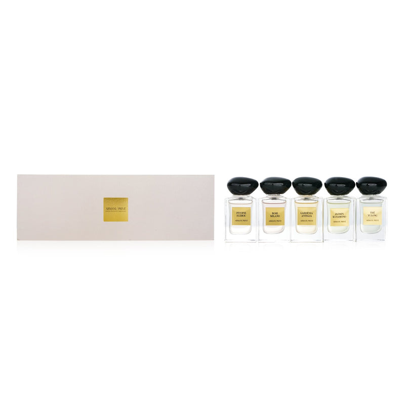 Giorgio Armani Prive Les Eaux Fragrance Miniatures Set 5x7.5ml