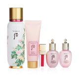 Whoo (The History Of Whoo) Bichup First Moisture Anti-Aging Essence Special Set: Essence 130ml+ Balancer 20ml+ Emulsion 20ml+ Cleanser 40ml+ Lip 2.1g  5pcs