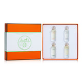 Hermes Miniature Coffret: La Lagune, Le Jardin de Monsieur Li, Un Jardin sur le Nil, Un Jardin En Mediterranee  4x7.5ml/0.25oz