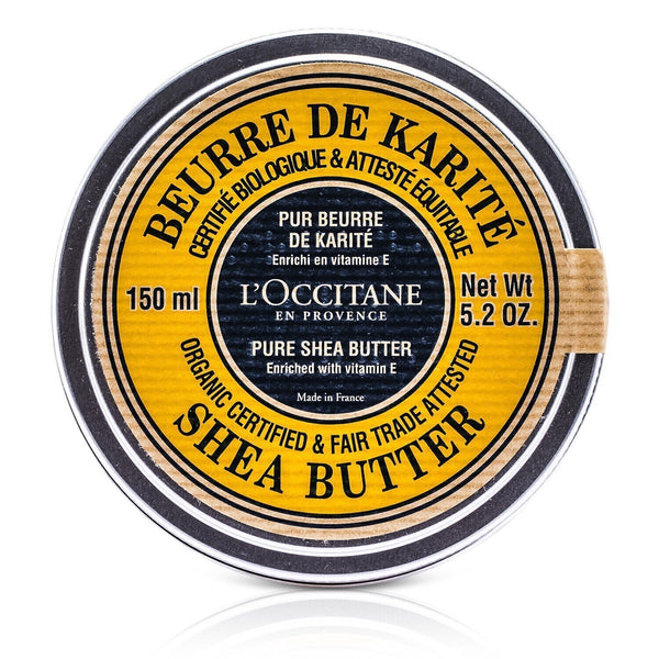 L'Occitane Organic Pure Shea Butter (Exp. Date. 12/2022)  150ml/5.2oz