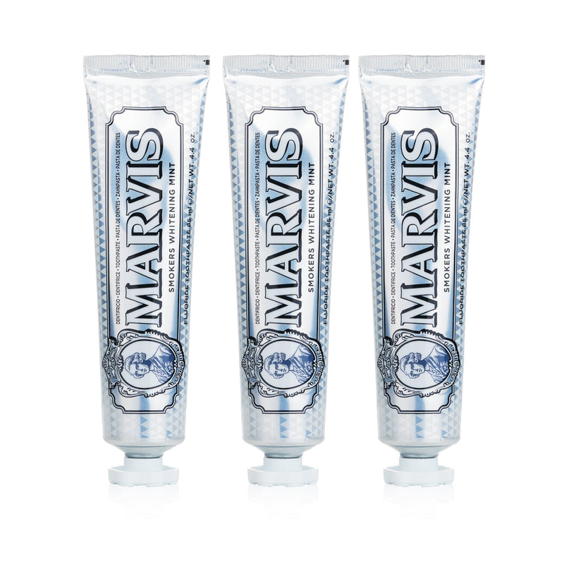 Marvis Trio Set: 3x Smokers Whitening Mint Toothpaste  3x85ml/4.2oz