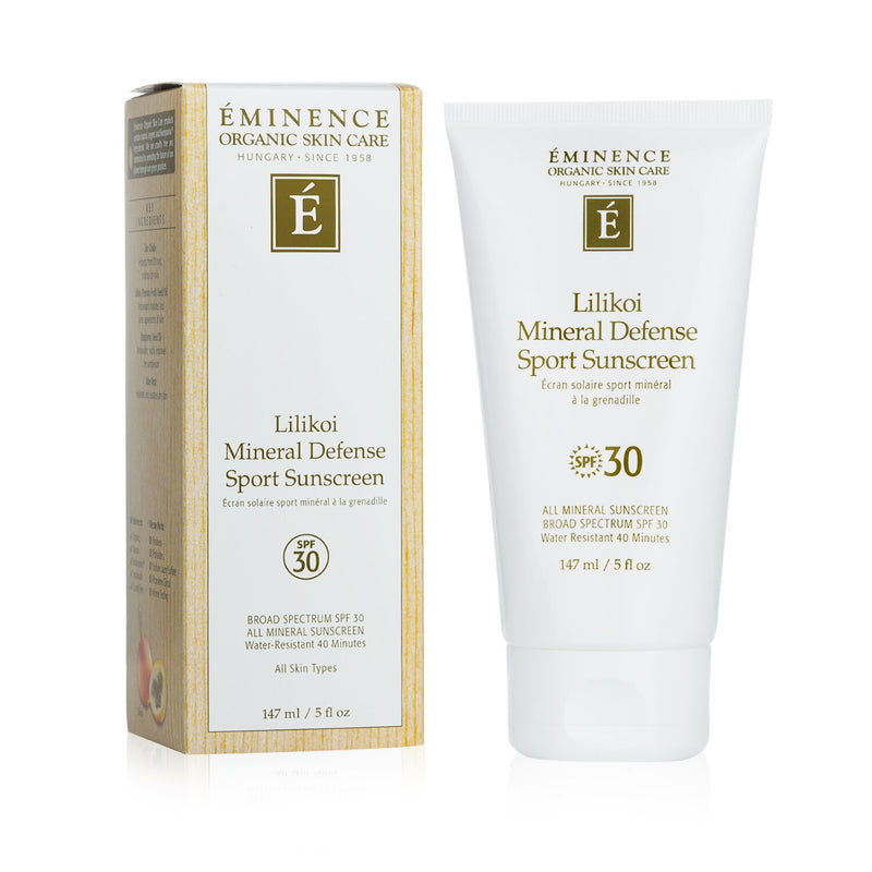 Eminence Lilikoi Mineral Defense Sport Sunscreen SPF 30  147ml/5oz