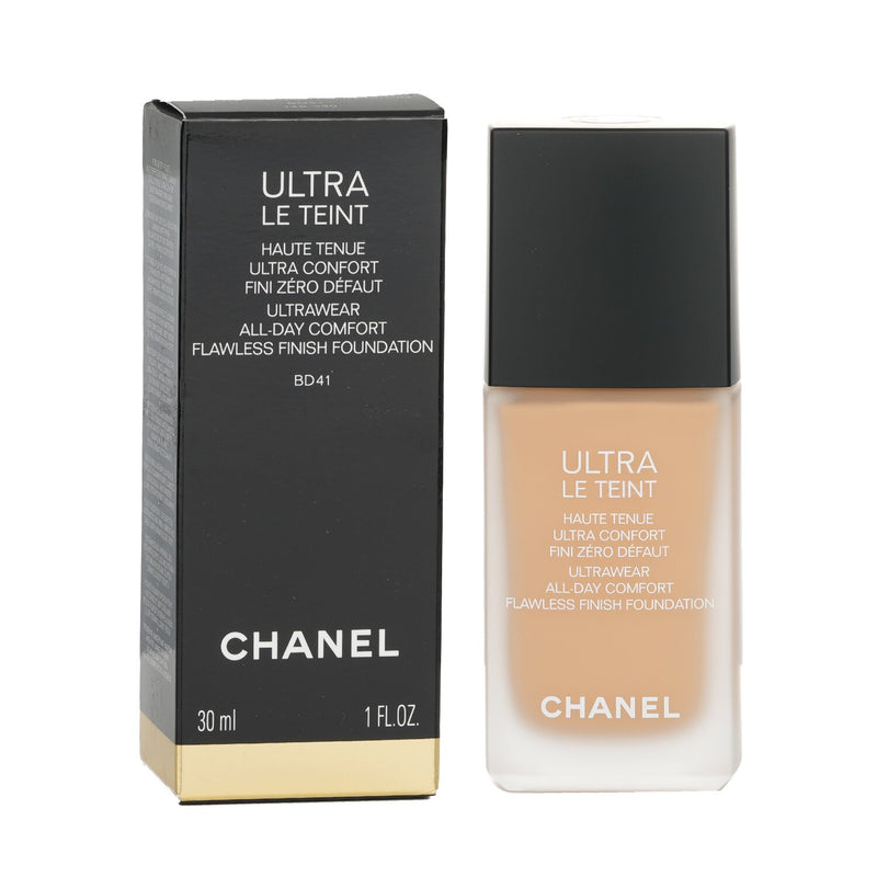 Chanel Ultra Le Teint Ultrawear All Day Comfort Flawless Finish Foundation - # BD41  30ml/1oz
