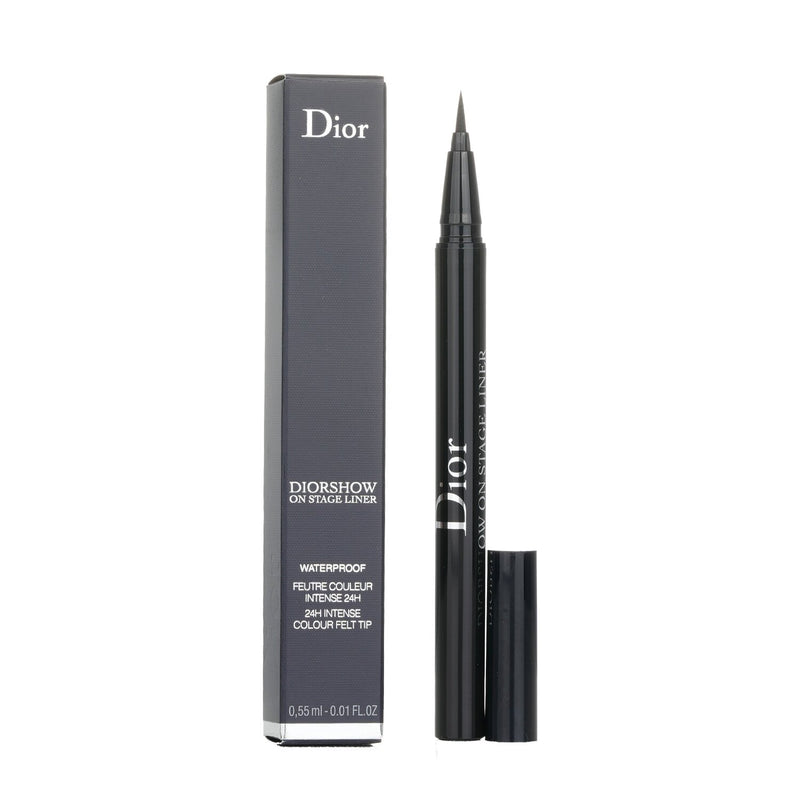 Christian Dior Diorshow On Stage Liner Waterproof Liquid Eyeliner - # 091 Matte Black  0.55ml/0.01oz