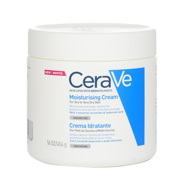 CeraVe Moisturising Cream For Dry to Very Dry Skin  454g/16oz