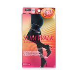 SlimWalk Compression Tights, Stepped Pressure Design - # Black (Size: M-L)  1pair