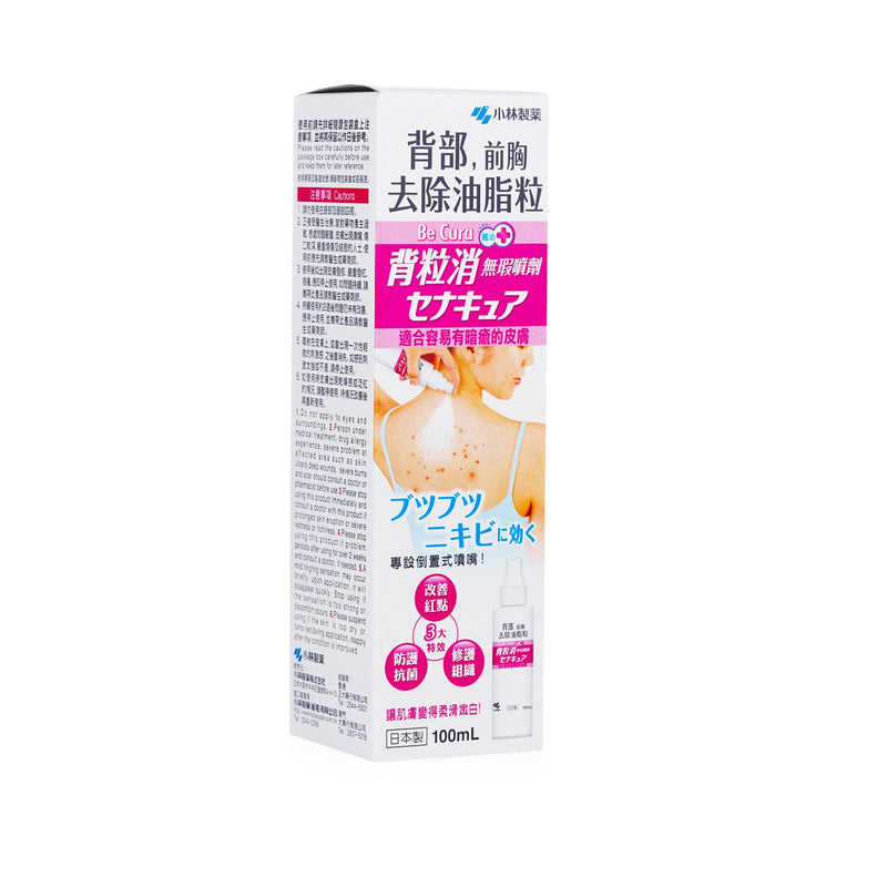 Kobayashi Be Cura Acne Care Spray for Back and Chest  100ml