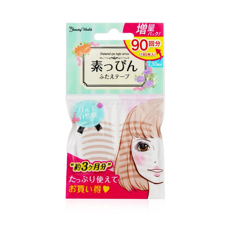 Beauty World Natural Double Eyelid Tape Beige  90pairs