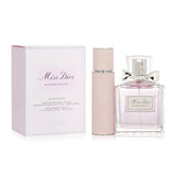 Christian Dior Miss Dior Blooming Bouquet Gift Set (100ml EDT + 10ml EDT Refillable Travel Set)  2ps
