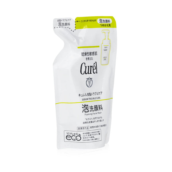 Curel Sebum Trouble Care Foaming Facial Wash Refill  130ml/4.3oz