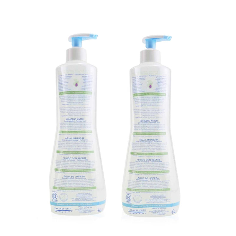 Mustela No Rinse Cleansing Water Duo Set  2x750ml/25.35oz