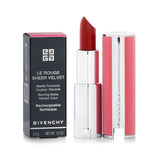 Givenchy Le Rouge Sheer Velvet Matte Refillable Lipstick - # 34 Rouge Safran  3.4g/0.12oz