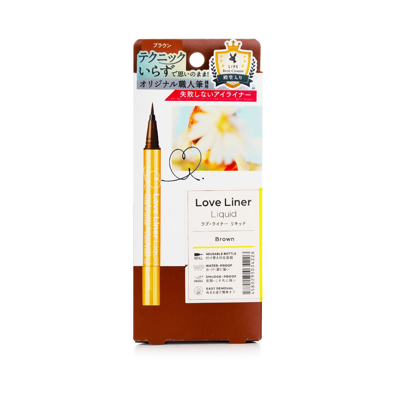 Love Liner Liquid Eyeliner - # Brown  0.55ml/0.02oz