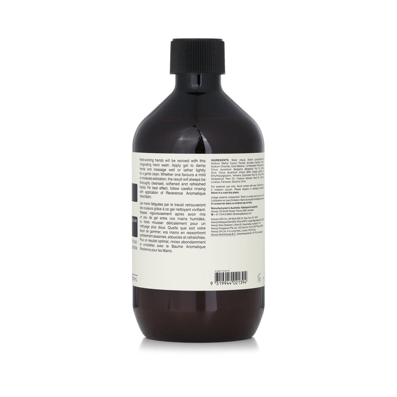 Aesop Reverence Aromatique Hand Wash With Screw Cap  500ml/16.9oz