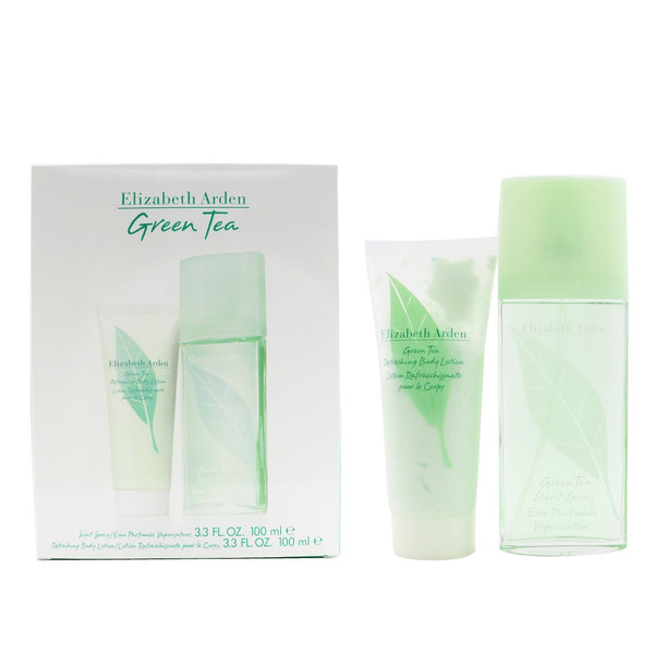 Elizabeth Arden Green Tea Coffret: Eau Parfumee Spray 100ml/3.3oz + Refreshing Body Lotion 100ml/3.3oz  2pcs