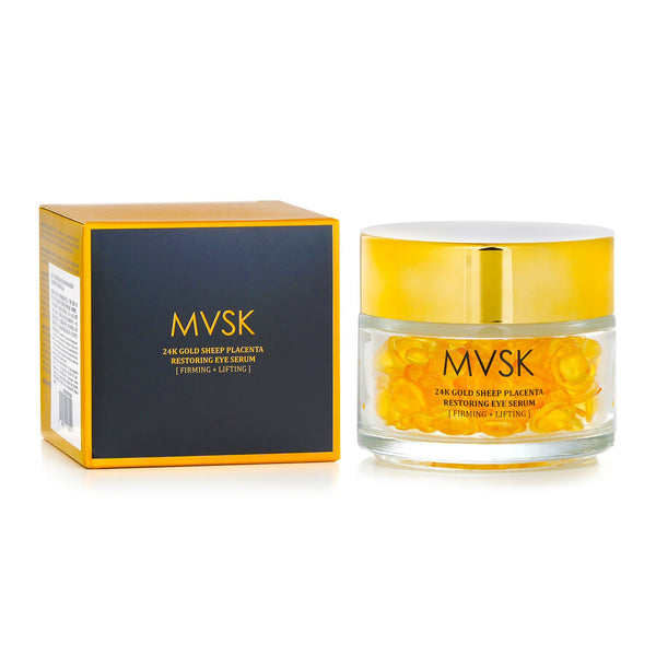 MVSK 24K Gold Sheep Placenta Restoring Eye Serum  72capsules