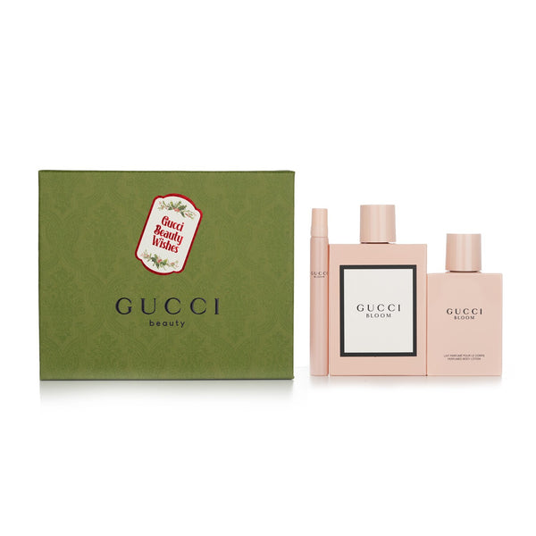 Gucci Bloom Eau De Parfum Coffret:  3pcs