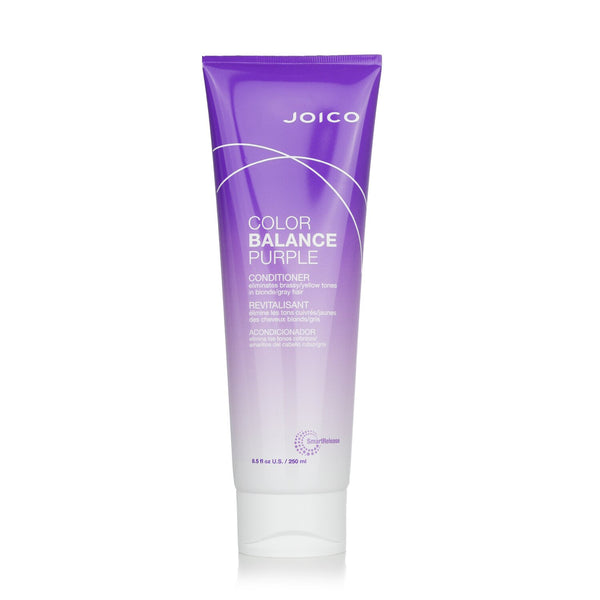 Joico Color Balance Purple Conditioner (Eliminates Brassy/Yellow Tones In Blonde/Gray Hair)  250ml/ 8.5oz