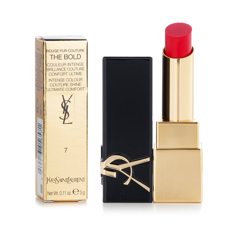 Yves Saint Laurent Rouge Pur Couture The Bold Lipstick - # 7 Unhibited Flame  3g/0.11oz