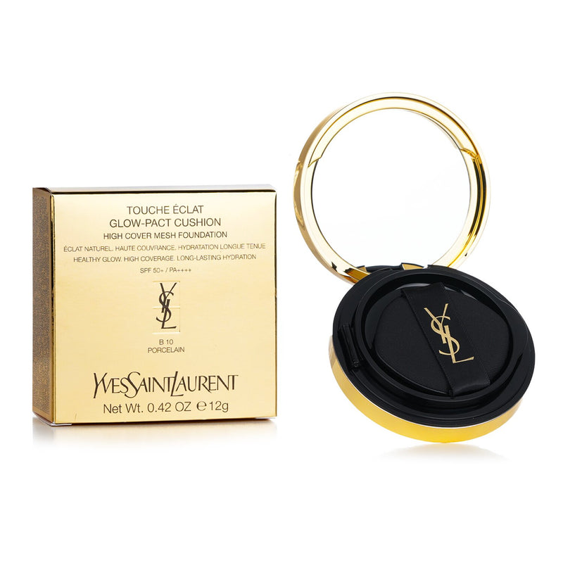 Yves Saint Laurent Touche Eclat Glow Pact Cushion - # B10 Porcelain  12g/0.42oz