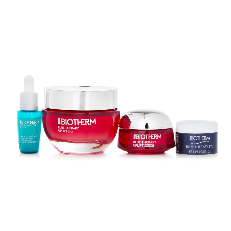 Biotherm Blue Therapy Red Algae Uplift Set:  4pcs+1pouch
