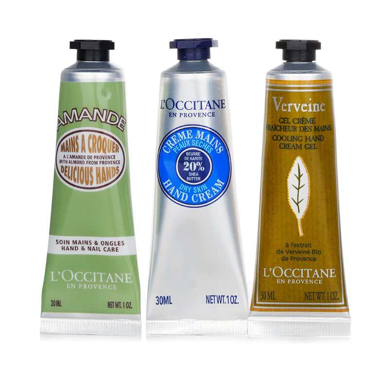 L'Occitane My Essential Hand Cream Trio Set:  3pcs