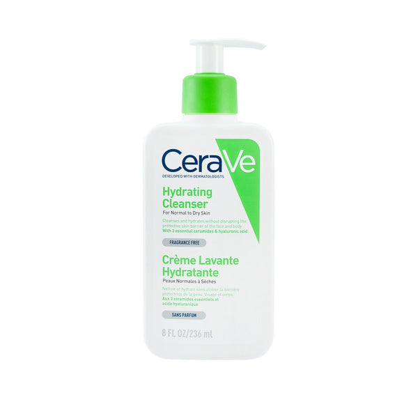 CeraVe Hydrating Cleanser For Normal to Dry Skin (With Pump)  236ml/8oz