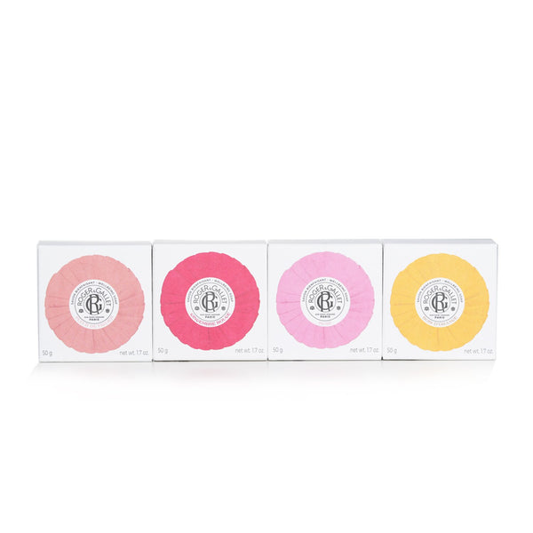Roger & Gallet Wellbeing Soaps Coffret:  4pcs
