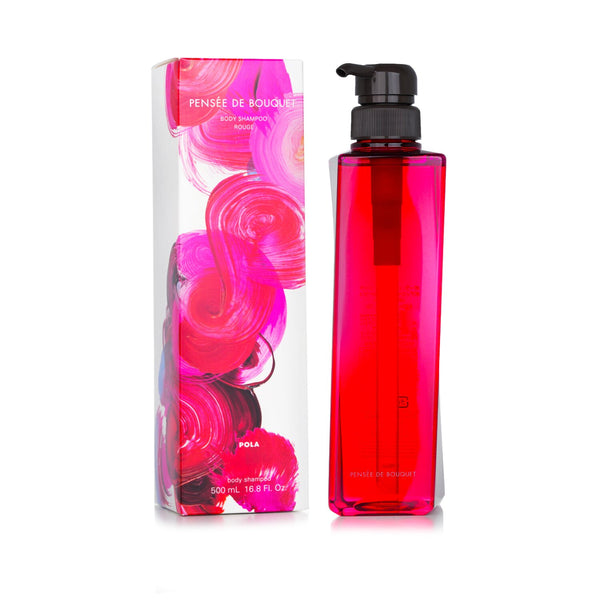 POLA Pensee De Bouquet Body Shampoo Rouge (Bulgarian Rose)  500ml/16.8oz