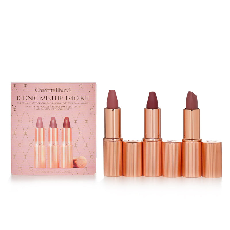 Charlotte Tilbury Iconic Mini Lip Trio Kit  3pcs