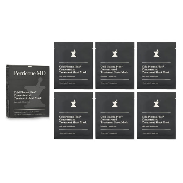 Perricone MD Cold Plasma Plus+ Concentrated Treatment Sheet Mask  6x24ml/0.8oz